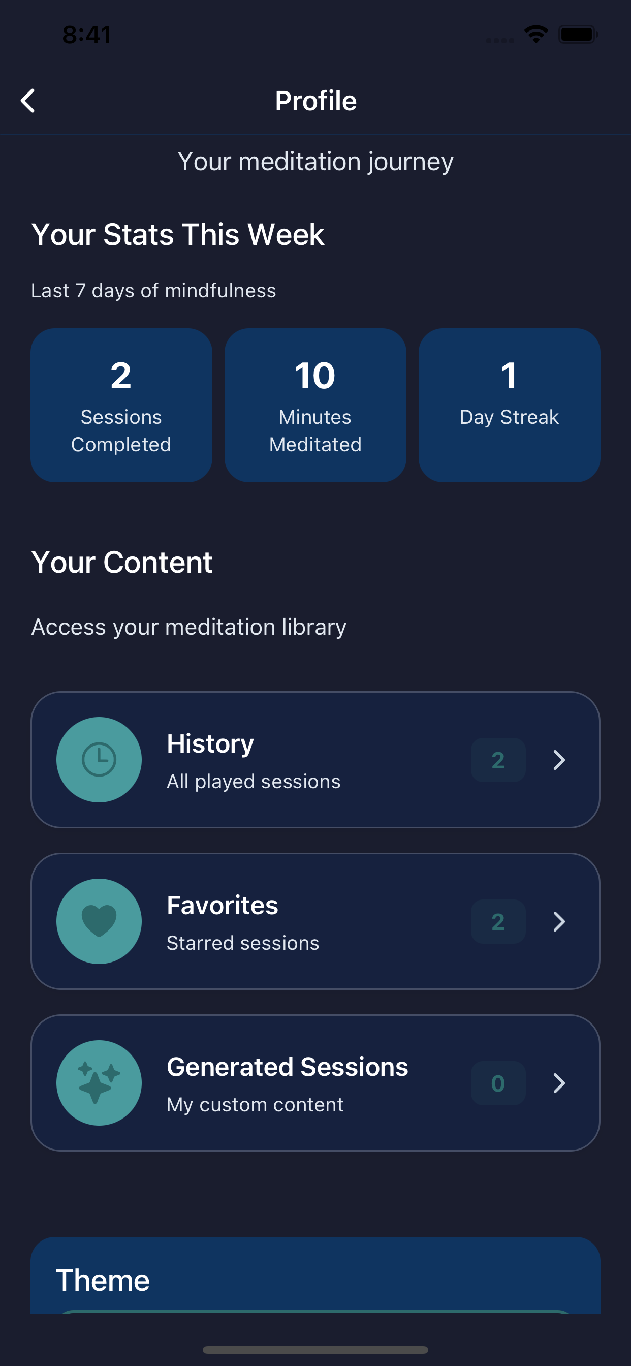 Progress Tracking & Learning screenshot